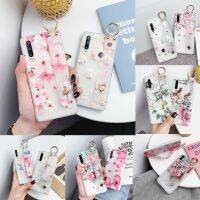 {OLI STUDIO}ดอกไม้ WristbandCase ForA10 A20 A30 A40 A50 A51 A60 A70 A80 A90 A81 A91 M10S M20S M51 M31S Soft Cover