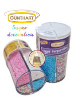 น้ำตาลตกแต่ง แบบ 4 ช่อง / Gunthart Sugar Sprinkle Cake Decoration 4 Chambers