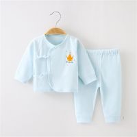 0-6 Months Newborn Baby Boys Girls Clothes Sets Soft Cotton Sleepwear Homewear Cartoon Blouse Tops+Pants Sets 2 Pcs Pajamas Sets  by Hs2023