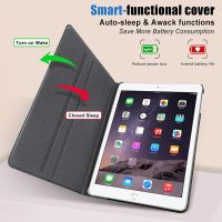 （Hoshi electron）สำหรับ PU หนัง iPad Case iPad Air 3 2 1 Mini 5 4 Funda สำหรับ iPad Pro 11 9.7 6th 5th 10.2 7th Generation Case สำหรับ iPad Mini 1 2 3