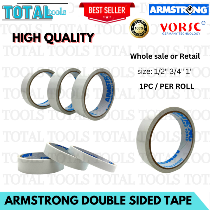 Total Tools Hardware ARMSTRONG DOUBLE ADHESIVE TAPE Lazada PH