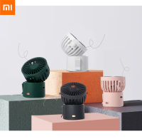 XIaomi Mini Fan Portable Hanging Neck Fan Usb Rechargeable Small Clip Fan 1000mAh Battery Air Cooler Desk Outdoor Handheld Fan