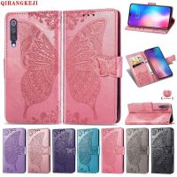 （A New sale）✒♀กระเป๋าเงินหนังลายผีเสื้อเคสโทรศัพท์ IPhone Xs XR SE 2020 8 7 6 6S Plus 6Plus 6SPlus 7Plus 8Plus ป้องกันเคสแบบพับปิดได้