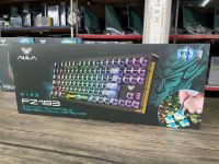 คีย์บอร์ด AULA F2183 RGB 87 Keys Hotswap ใช้งานแบบไร้สาย/เสียบสาย/บลูทูธ ชาร์จแบตได้