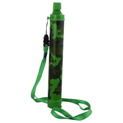 Water Purifier Survival Straw Portable Water Filter Straw Reusable Camping Water Purifying Device Personal Water Filter Reusable Water Purifying Device For Outdoor Activities Hiking sturdy
