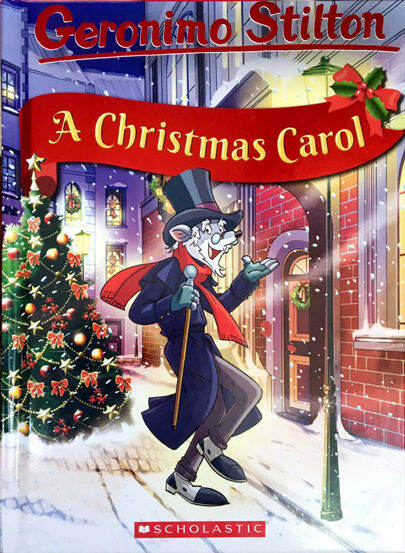 mouse-reporter-classic-story-christmas-carol-english-original-geronimo-stilton-retells-the-classics-a-christmas-carol-full-color-hardcover-picture-story-book