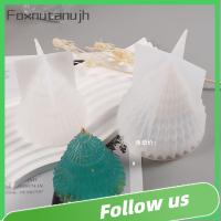 FOXNUTANUJH สุขสันต์วันคริสต์มาส แม่พิมพ์ซิลิโคนเทียน ต้นคริสต์มาสลายทาง3D อีพอกซีเรซิน แม่พิมพ์สบู่ งานฝีมือดีไอวาย ยูวียูวี แม่พิมพ์เค้กเรซิน ของตกแต่งโต๊ะ