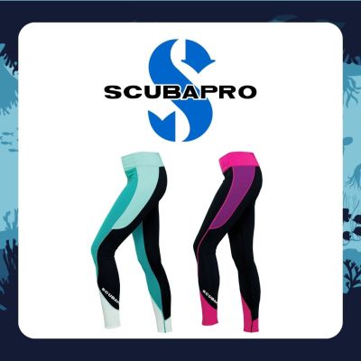 SCUBAPRO T-FLEX LEGGINGS UPF 80 SIZE XS ONLY BLUE / PINK for scuba diving freediving snorkeling UV protection