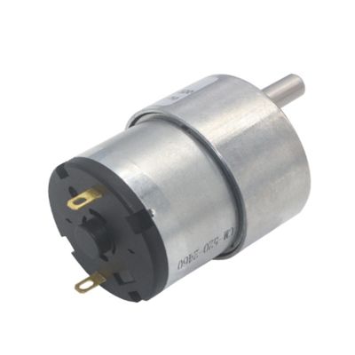 【✱2023 HOT✱】 chexiuhua มอเตอร์เกียร์ดีซีกระปุกเกียร์ไฟฟ้า12V 24V Jga37-520 Dc กล่องเกียร์แรงบิดสูงมอเตอร์ลดความเร็วขนาดเล็ก