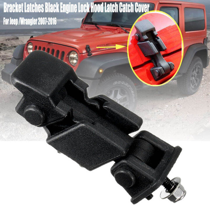 1 Cái Chốt Giá Đỡ Nắp Đậy Chốt Mui Xe Khóa Động Cơ Màu Đen 55395653af Cho  Xe Jeep/Wrangler 2007-Phụ Kiện Nắp Chụp Mui Xe Ô Tô 