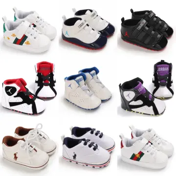 Infant soft bottom hot sale jordan shoes