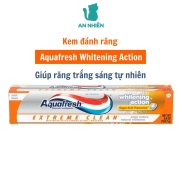 Kem đánh răng Aquafresh Extreme Clean Whitening Action 158.7g giúp răng