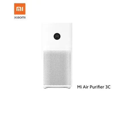 เครื่องฟอกอากาศ ที่ฟอกอากาศ ที่กรองฝุ่น Xiaomi Mijia Mi 3C จอแสดงผล LED ดิจิตอลตัวกรอง HEPA เสียง AI ควบคุมอัจฉริยะทำงานร่วมกับ Google Assistant และ Alexa