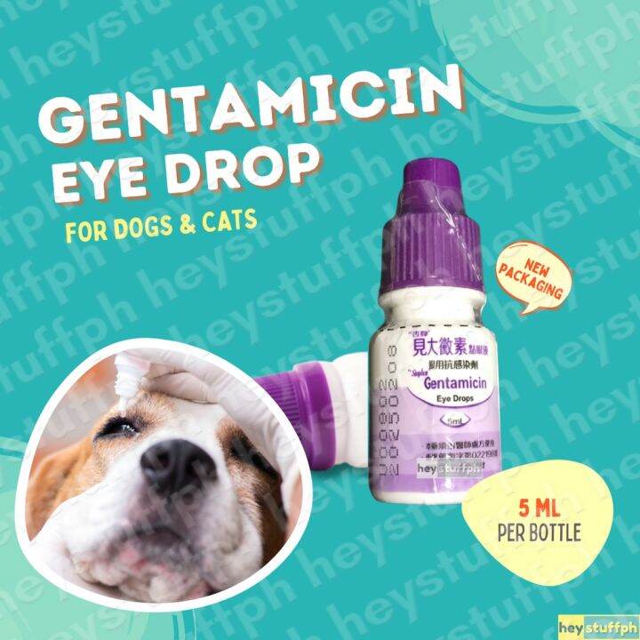 Sinphar Gentamicin Eye Drops for Pets 5ml Lazada PH