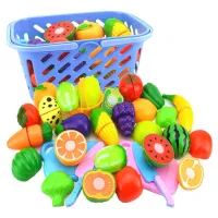 [microgood Fruit Vegetable Food Cutting Set Reusable Role Play Pretend Kitchen Kids Toys,microgood Fruit Vegetable Food Cutting Set Reusable Role Play Pretend Kitchen Kids Toys,]