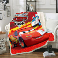 Lightning McQueen 95 Car Baby Plush Blanket Throw Sofa Bed Cover Single Twin Bedding for Boys Girls Children Lovely Gifts