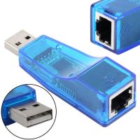 New USB 2.0 To LAN RJ45 Ethernet 10/100Mbps Networks Card Adapter for Win8 PC EM88  USB Network Adapters