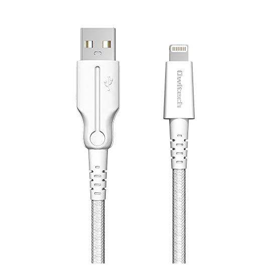 Ourtec Super Tough Lightning Cable Flexible 50,000 Apple Authentication