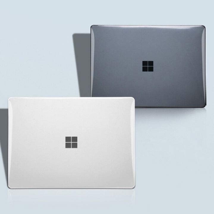 เคสแล็ปท็อปสำหรับ-microsoft-surface-laptop-go-1-2-3-4-5โลหะ-alcantara-ซองใสใสปกป้องเคสโน๊ตบุ๊ค
