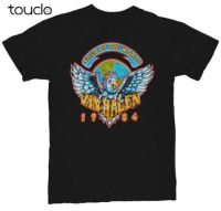 Van Halen 1984 World Tour Men Black Concert T Shirt S M L Xl 2Xl 3Xl