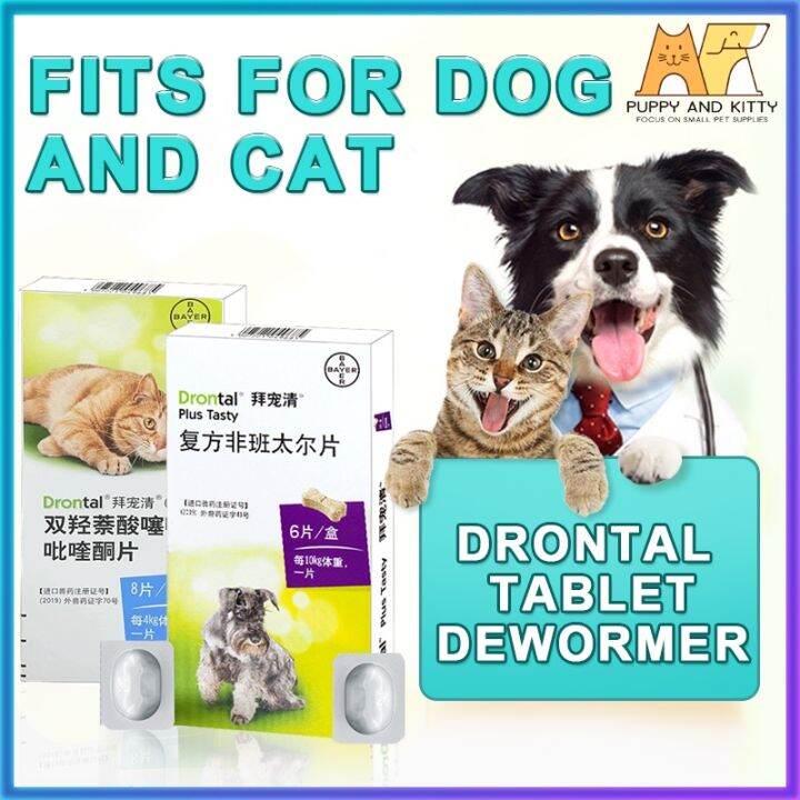 Drontal Dewormer 1 Tablet Only For Dog And Cat | Lazada PH