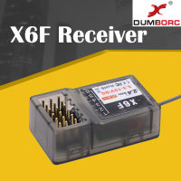 DUMBORC X6F 2.4กรัม6CH วิทยุระบบควบคุมรับสำหรับ Domborc RC X6ส่งสัญญาณรถ RC เรือ Transmiztter