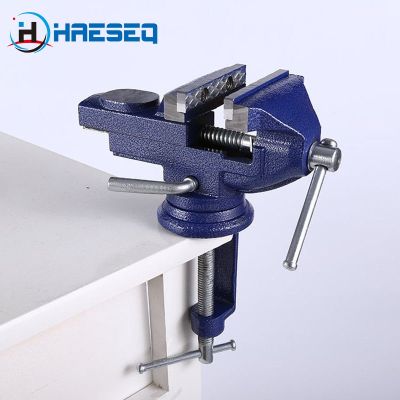 70 / 80MM Taible Vice Table Vise Bench Clamp 360 °หมุน Morsa da Tavolo Etaux de Serrage Imadło Mengene Multifuction Bench Vise