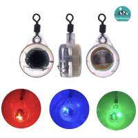 1Pcs Mini Fishing Lure Light 3สี LED Deep Drop ใต้น้ำ Eye Shape ตกปลา Squid เหยื่อตกปลา Luminous Lure สำหรับดึงดูดปลา