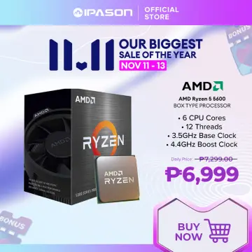 AMD Ryzen 5 5600 CPU Six Core 3.5GHz Processor Socket AM4 - Retail