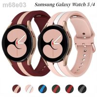 ถูก2023ในแบบดั้งเดิม☃สายซิลิโคนสำหรับนาฬิกา Samsung Galaxy Watch 5 4 44Mm 40Mm 5 Pro สร้อยข้อมือลูกปัดคริสตัล NoGap สำหรับนาฬิกา4คลาสสิก46Mm 42Mm