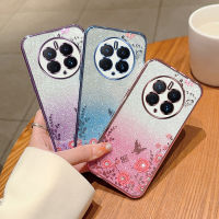 เคสโทรศัพท์สำหรับ Huawei Mate 60 50 40 30 Pro เคสซิลิโคนบางเป็นพิเศษเคส TPU นิ่มใสรูปดาวเคสกลิตเตอร์ประกายแสงสำหรับ Huawei Mate60 Mate50 Mate40ฝาหลัง Mate30กันกระแทก