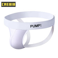 CMENIN PUMP (1 Pieces) LOGO ตาข่ายชุดชั้นในเซ็กซี่ชาย thong mens jockstrap ขายร้อน thongs jockstrap ผู้ชาย g strings การ์ตูน innerwear PU001