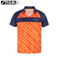 New arrival stiga Table tennis clothes sportswear quick dry short men ping pong t-shirt Badminton Sport Jerseys top