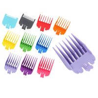 10-100Pcs Hair Clipper Limit Comb Guide Limit Comb Trimmer Guards Attachment 1.5-25mm Universal Pro Hair Trimmers Colorful