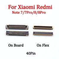 1-10x LCD Display FPC Connector On Board For Xiaomi Redmi Note8pro Note 8 7 Pro Hongmi 7pro 8Pro Note 7 8 Screen Plug Flex 40pin