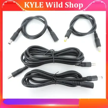 12V car Charger 5A - 18AWG dc in 12v Power Cord 5.5x2.1mm to