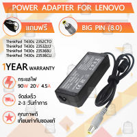 รับประกัน 1ปี - สายชาร์จ คอม อะแดปเตอร์  Lenovo 20V 4.25A หัว 7.9*5.5mm – อะเดปเตอร์คอม Charger Adapter Computer Lenovo 20V4.5A Power Supply สายชาร์ท Lenovo 42T4417 42T4419 42T4421 45N0110 45N0210