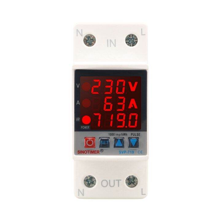 sinotimer-adjust-voltage-relay-over-under-voltage-protector-over-current-limit-wattmeter-kwh-energy-meter-power-comsumption