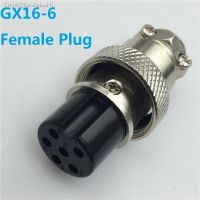 ☫■ 1pcs GX16 6 Pin Female Circular Aviation Plug Diameter 16mm Wire Panel Connector L84 Free Shipping Russia