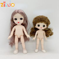 ตุ๊กตา Ob11ร่างเปลือย12Cm-Jointed Bjd ตุ๊กตาใบหน้าน่ารักแต่งหน้า Perubahan 13 Anak Patung Bersama untuk เด็กหญิงของขวัญวันเกิดของเล่น3 Tahun Up