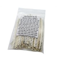 【cw】 2000PCS 10 ohm-910K ohm 1206 SMD Resistor Assorted set 5  80valuesx25PCS Resistors 10K 470/100/680 resistance pack