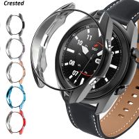 [SOSO 3C accessories] กรณีสำหรับ Samsung Galaxy Watch 3 45มิลลิเมตร41มิลลิเมตร Samrtwatch Soft P Lated TPU กันชน41 45มิลลิเมตรสมาร์ทที่ครอบอุปกรณ์เสริม