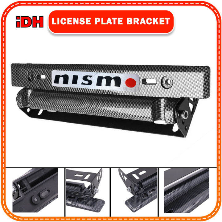 IDH Nismo BIG Racing Plate number Holder Adjustable Car License Plate
