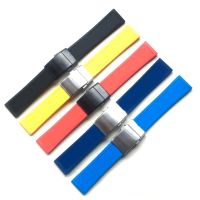 Suitable For Alternative Breitling Watch Strap Soft Silicone Rubber Avenger 22mm 24mm Sea Wolf Blackbird