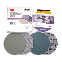 ⊙ 3M 02085 6 Inch 152mm Wet and Dry Sponge Sandpaper Disc 3000 Grit Car Paint Surface Grinding and Polishing Tool