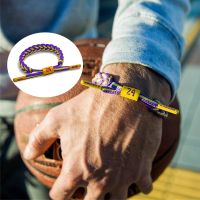 Basketball Enthusiasts Bracelet Basketball Fans Sporting Wristband Braided Bracelet For Men Pull Type 【hot】rfagyz