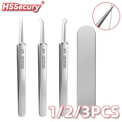 【cw】 1/2/3pcs Anti Static German Straight Maintenance Industrial Repair Working Eyebrow Tweezer Tools Set ！