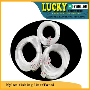 High strength transparent nylon fishing line