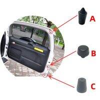 ✜✤ 3PCS/Set Car Rear Trunk Damping Damper Stopper Block Tailgate Rubber Buffer For Toyota RAV4 2009 2010 2011 2012