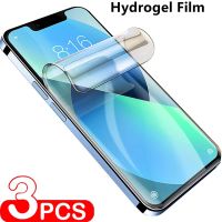 3Pcs Hydrogel Film For iPhone 14 13 12 11 Pro XS Max Mini Screen Protector For iPhone 8 7 6 S Plus X XR XS Max SE 2020 2022 Film